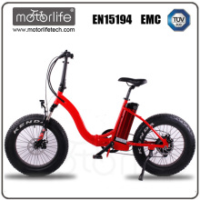 MOTORLIFE/OEM brand EN15194 20inch foldable 48V 500W bicycle electric